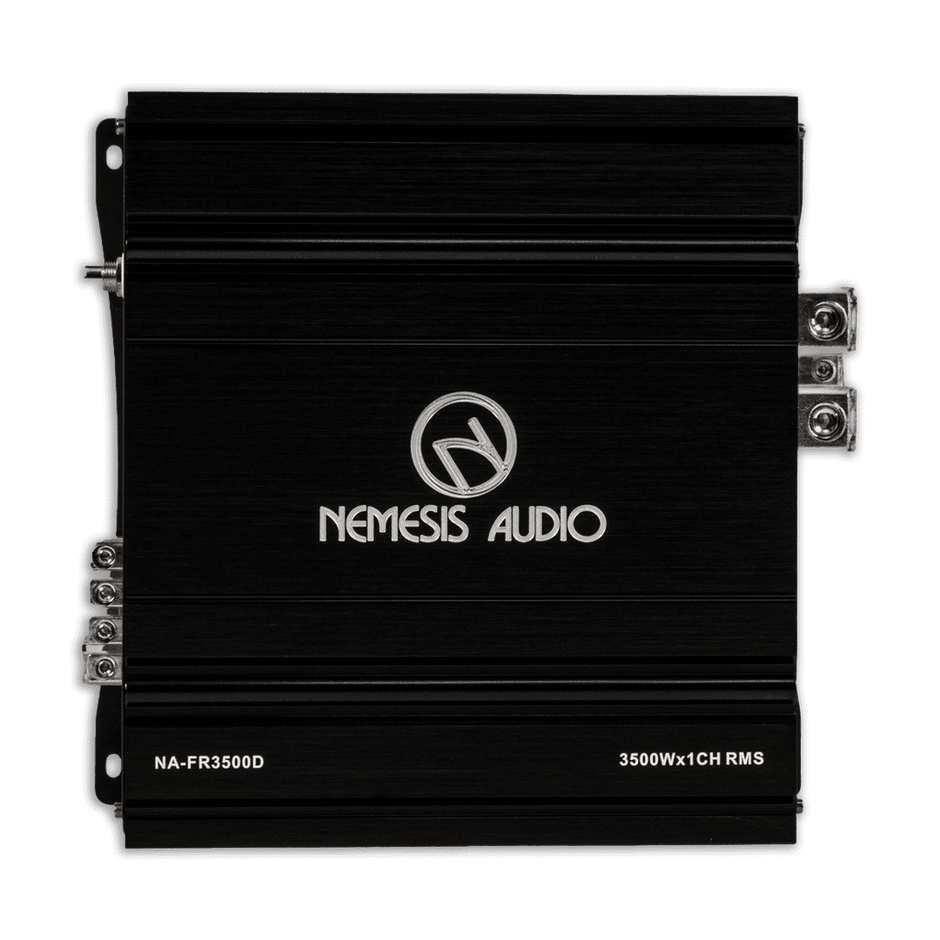 1-Channel Monoblock Full Range Car Amplifier 3500 Watts @ 1-Ohm