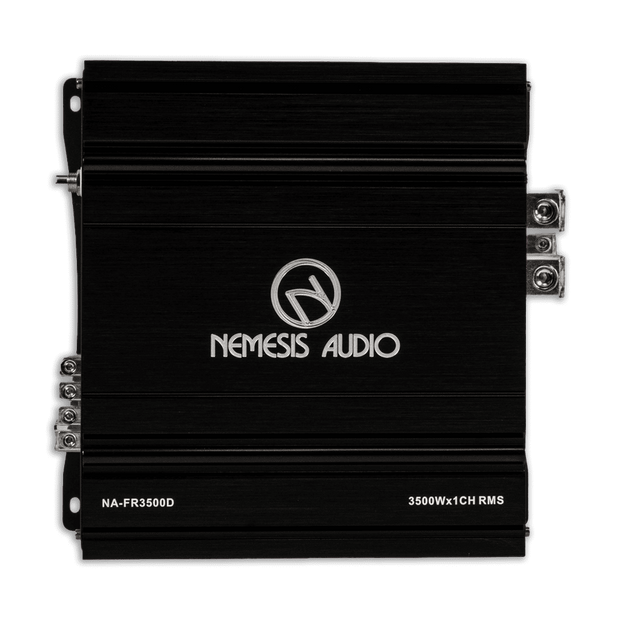 1-Channel Monoblock Full Range Car Amplifier 3500 Watts @ 1-Ohm