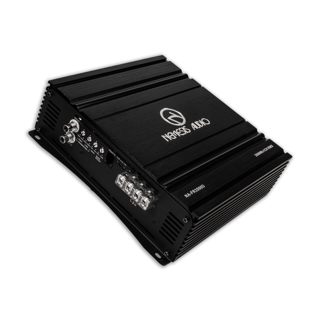 1-Channel Monoblock Full Range Car Amplifier 3500 Watts @ 1-Ohm