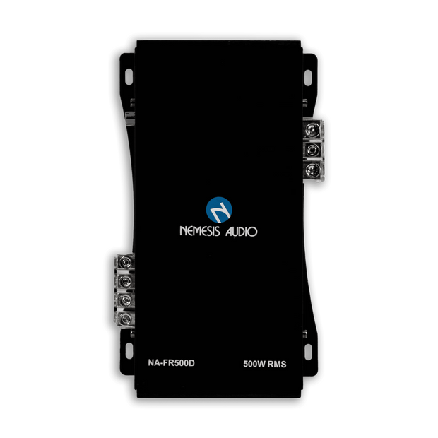 500W RMS 1-Channel Monoblock Class-D Full-Range Car Amplifier