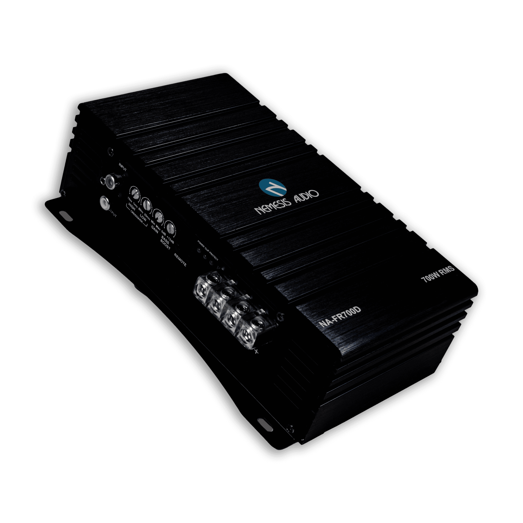 700W RMS Full-Range Class D 1-Channel Monoblock Car Amplifier