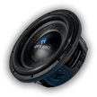 10″ 800W Dual 4-Ohm Voice Coil Shallow Mount Car Subwoofer