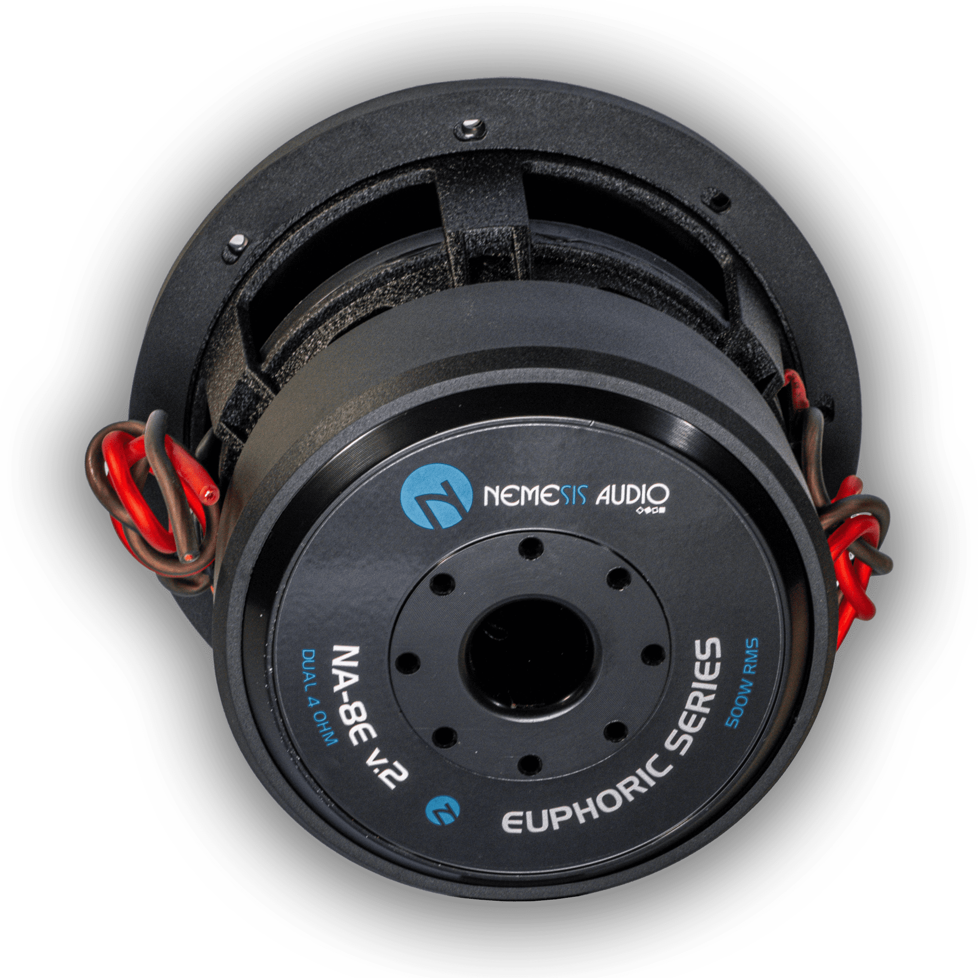8″ High Performance 500W RMS Dual Voice Coil Euphoric Series Car Subwoofer