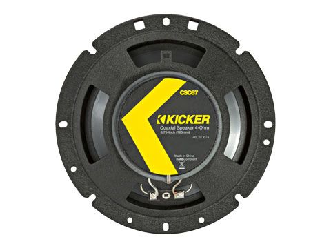 Kicker 46CSC674 KICKER - CSC67 6.75inch Coaxial Speakers, 4Ω