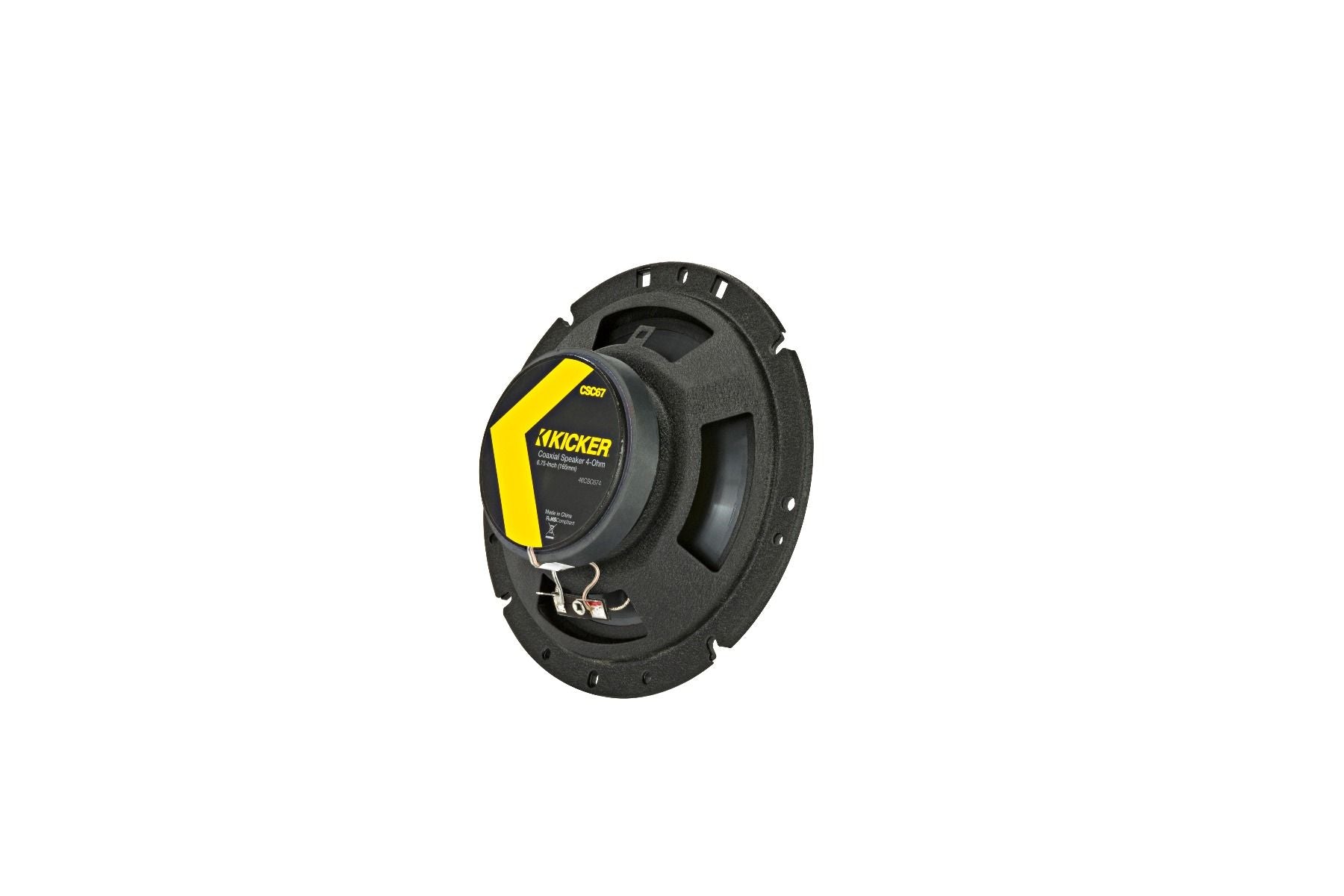 Kicker 46CSC674 KICKER - CSC67 6.75inch Coaxial Speakers, 4Ω