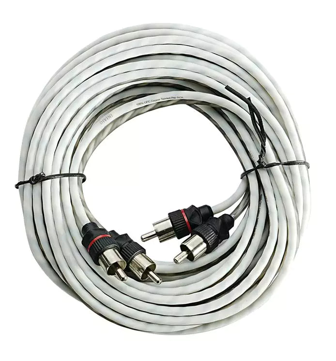 Divini Sound Solutions RCA Cable (20 ft. - 100% OFC)