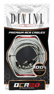 Divini Sound Solutions RCA Cable (20 ft. - 100% OFC)