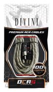Divini Sound Solutions RCA Cable (6 ft. - 100% OFC)