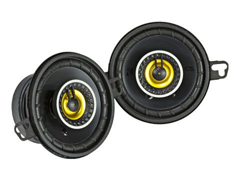 Kicker 46CSC354 KICKER - CSC35 3.5inch Coaxial Speakers, 4Ω