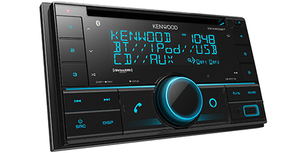 DPX505BT Dual Din Sized CD Receiver with Bluetooth