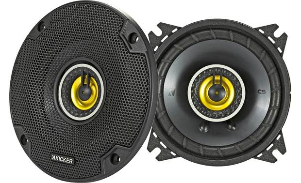 Kicker 46CSC44 KICKER - CSC4 4inch Coaxial Speakers, 4Ω
