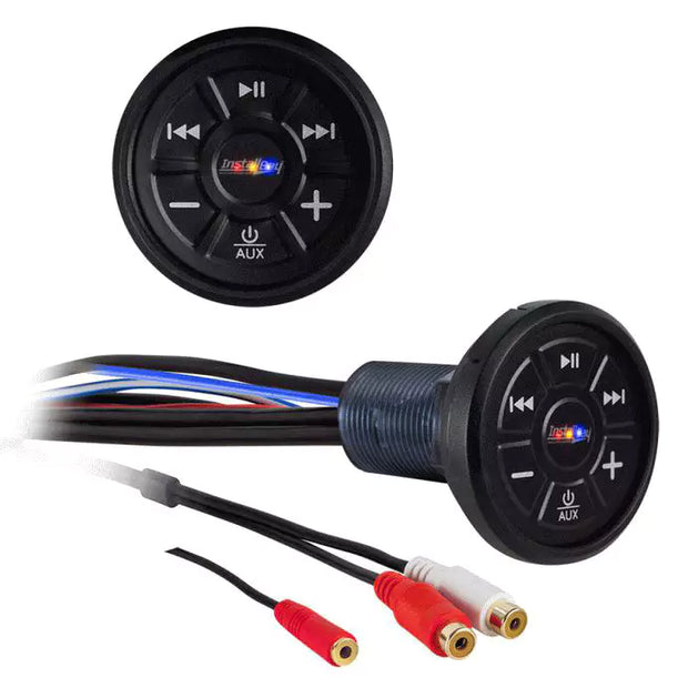 InstallBay Dash / Panel Mount Bluetooth Audio Receiver (Waterproof)