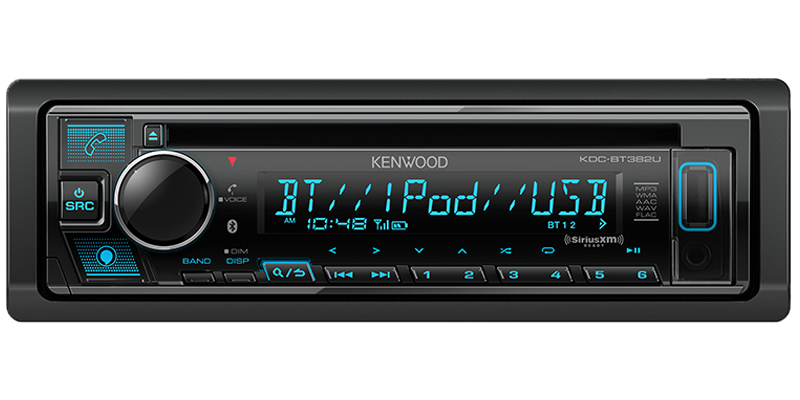 KDC-BT382U CD-Receiver with Bluetooth