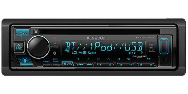 KDC-BT382U CD-Receiver with Bluetooth