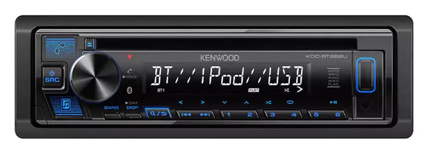 KDC-BT282U Kenwood SDin Receiver (CD / USB / AUX / Bluetooth)