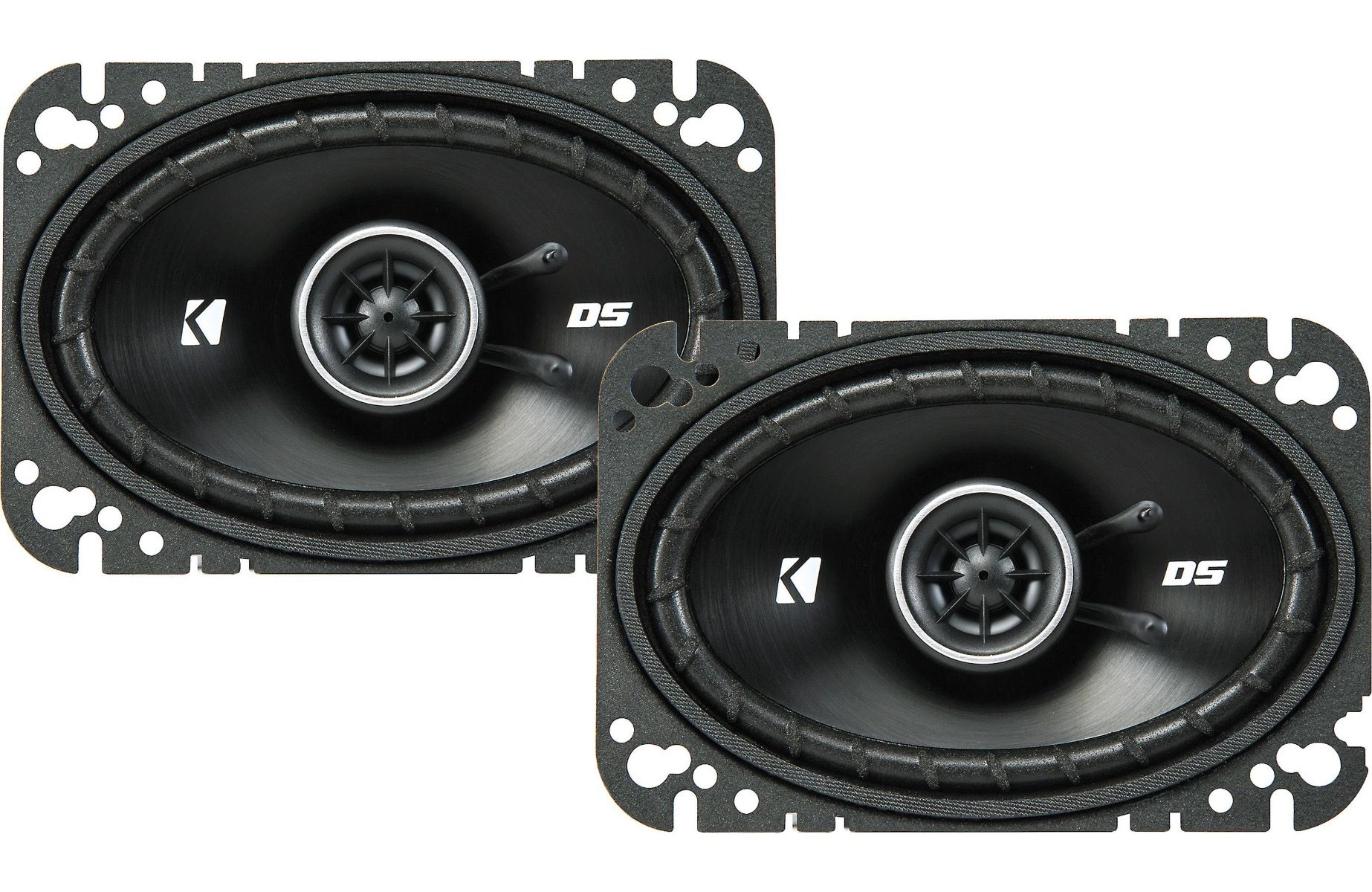 Kicker 43DSC4604 KICKER - DSC460 4x6 (100x160mm) Coaxial Speakers, 4Ω