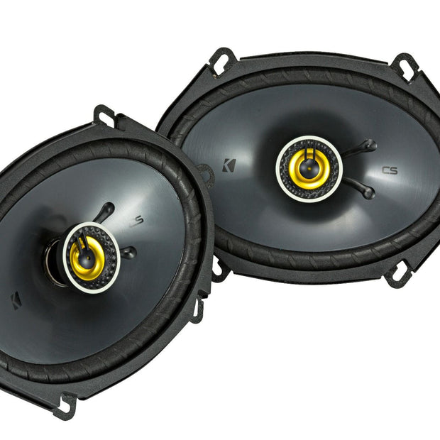 Kicker 46CSC684 KICKER - CSC68 6x8 Coaxial Speakers, 4Ω