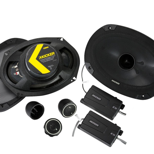 46CSS694 CS-Series 6x9-inch Component 4Ω Speakers with 0.75inch tweeters