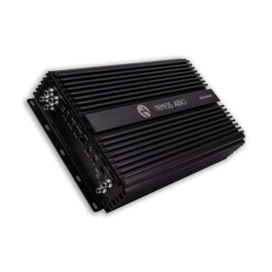 1500W @ 1-Ohm Class D 1-Channel Monoblock Car Amplifier Made In Korea Team Series