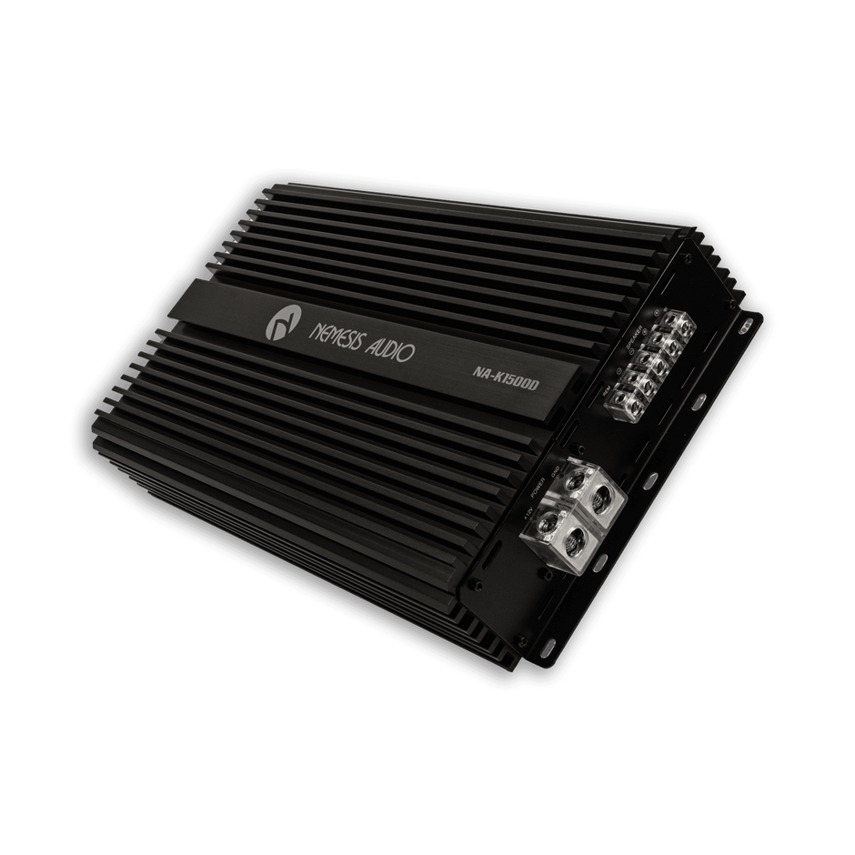 1500W @ 1-Ohm Class D 1-Channel Monoblock Car Amplifier Made In Korea Team Series