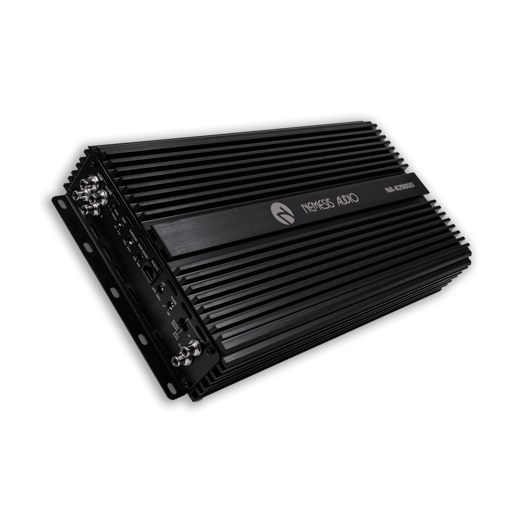NA-2000.1KOR 2000W @ 1-Ohm Class D 1-Channel Monoblock Car Amplifier Made In Korea Team Series