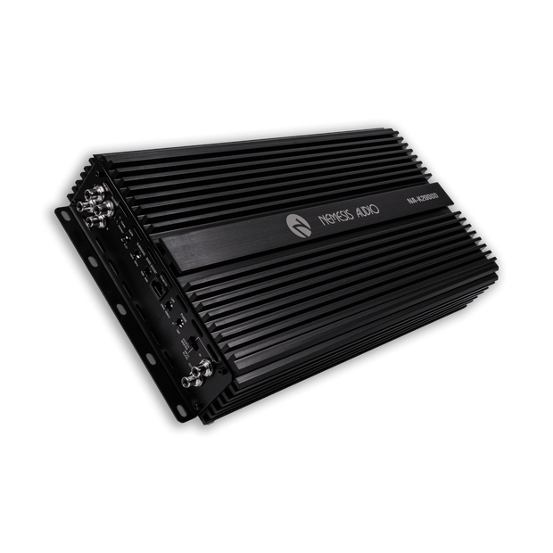 NA-2000.1KOR 2000W @ 1-Ohm Class D 1-Channel Monoblock Car Amplifier Made In Korea Team Series