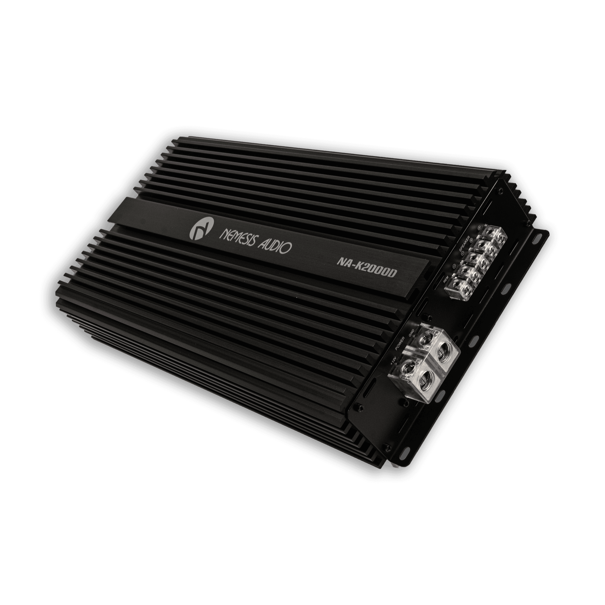 NA-2000.1KOR 2000W @ 1-Ohm Class D 1-Channel Monoblock Car Amplifier Made In Korea Team Series
