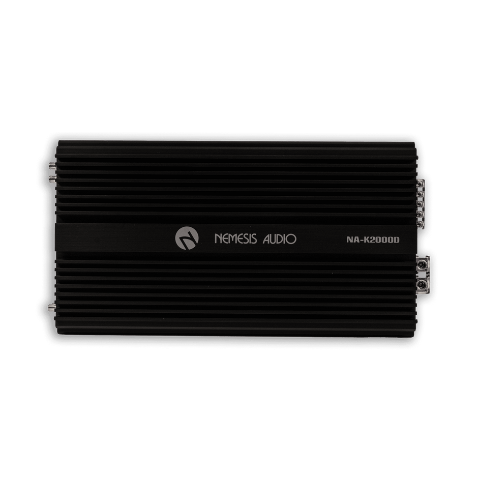 NA-2000.1KOR 2000W @ 1-Ohm Class D 1-Channel Monoblock Car Amplifier Made In Korea Team Series