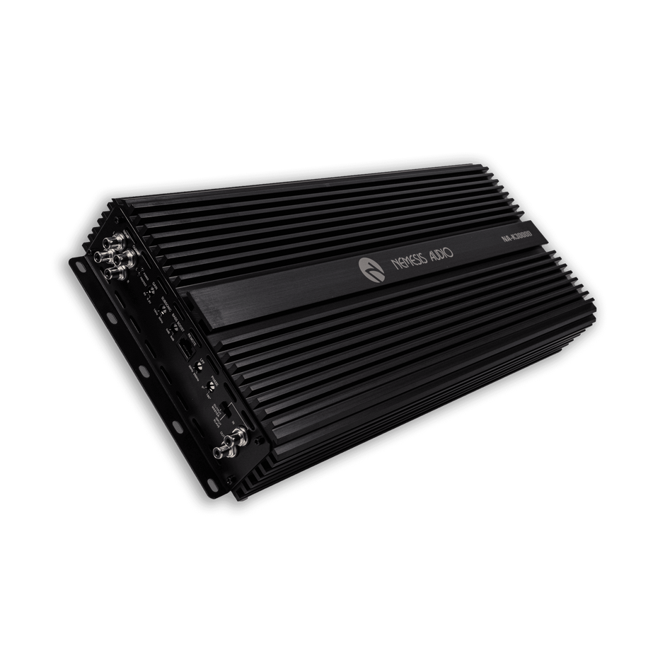 3000W RMS @ 1-Ohm Class D 1-Channel Monoblock Car Amplifier Made In Korea Team Series