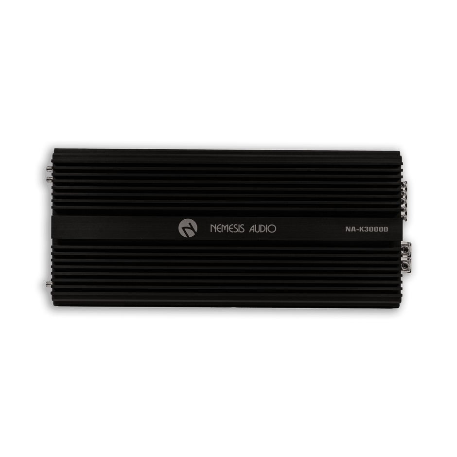 3000W RMS @ 1-Ohm Class D 1-Channel Monoblock Car Amplifier Made In Korea Team Series