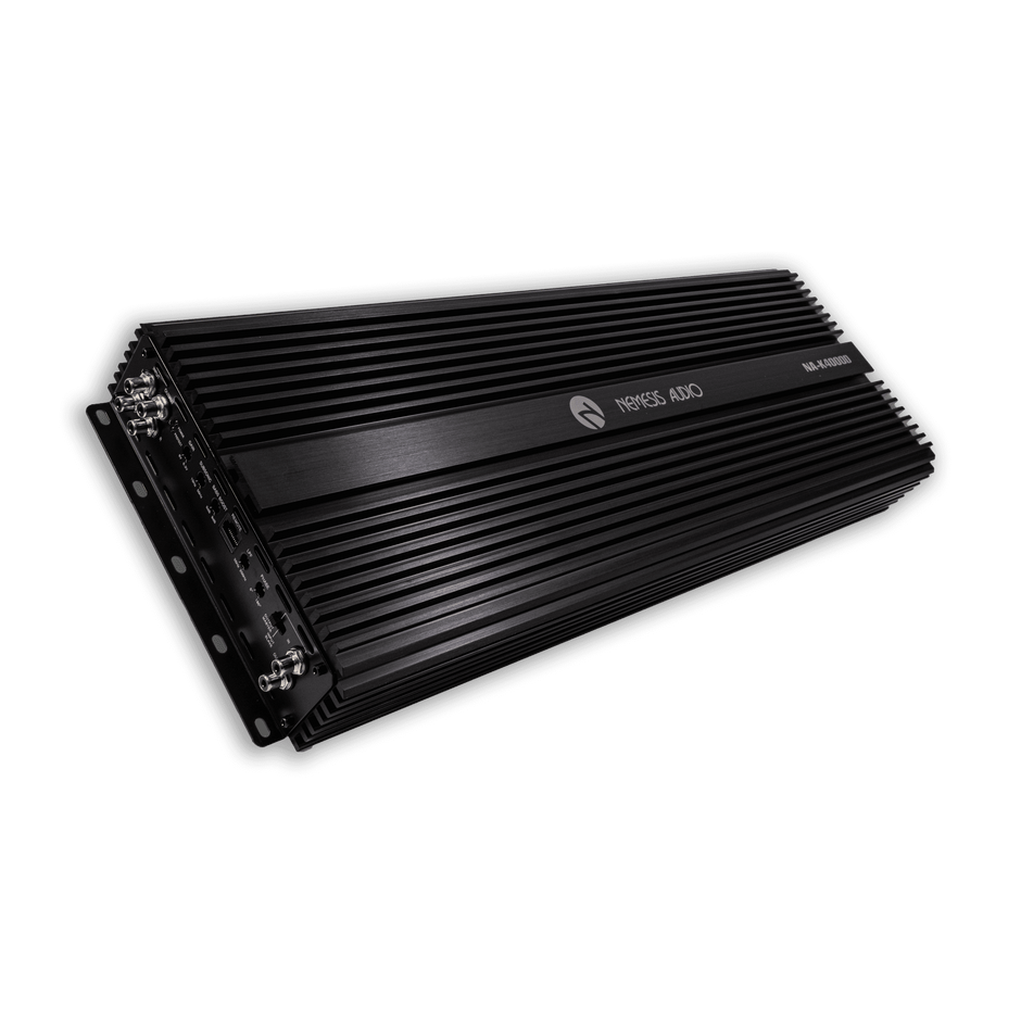 4000W RMS @ 1-Ohm Class D 1-Channel Monoblock Car Amplifier Made In Korea Team Series