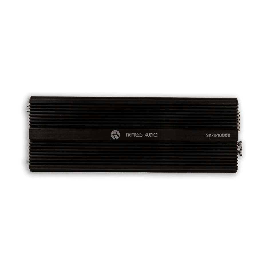 4000W RMS @ 1-Ohm Class D 1-Channel Monoblock Car Amplifier Made In Korea Team Series