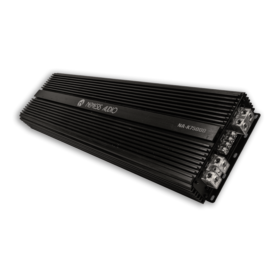 7500W @ 1-Ohm Class D 1-Channel Monoblock Car Amplifier Made In Korea Team Series