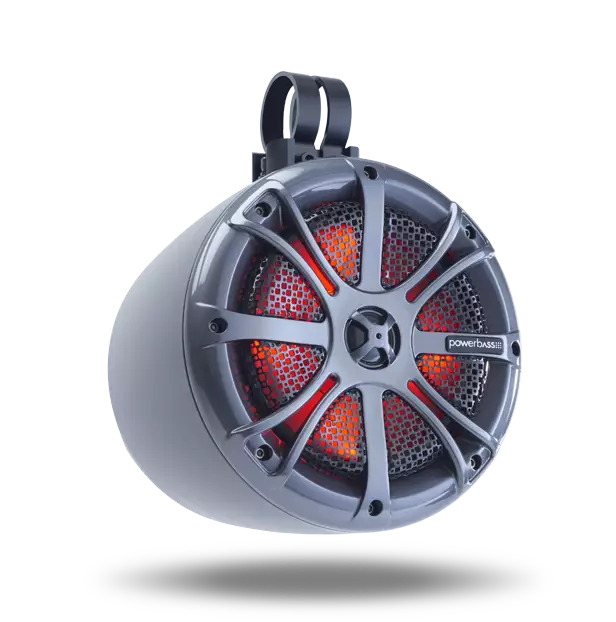 PowerBass PBXS Marine / Powersports RGB Speaker Pods (6.5" - 75W RMS - Pair)