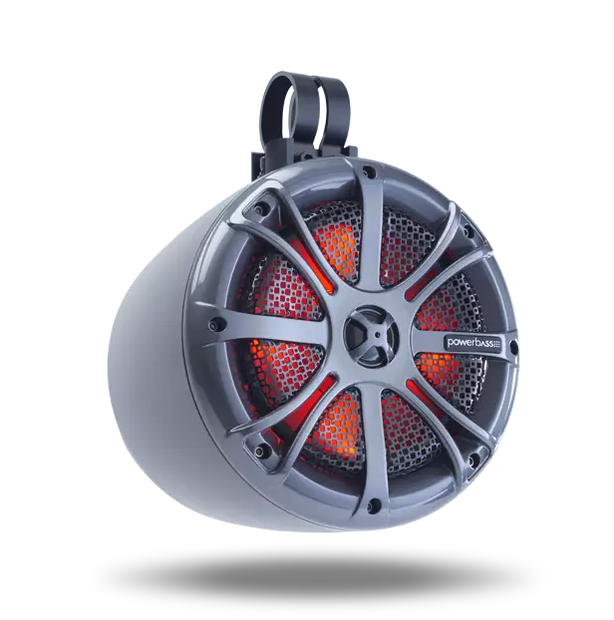 PowerBass PBXS Marine / Powersports RGB Speaker Pods (6.5" - 75W RMS - Pair)