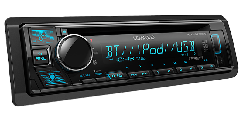 KDC-BT382U CD-Receiver with Bluetooth