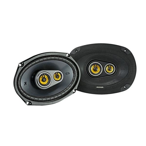 Kicker 46CSC6934 KICKER - CSC693 6x9 3-Way Speakers, 4Ω