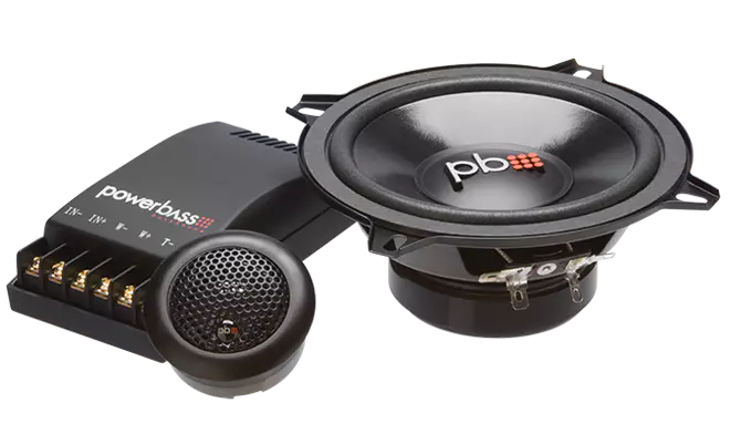 PowerBass S-Series Component System (5.25" - 50W RMS - 4 Ohm)